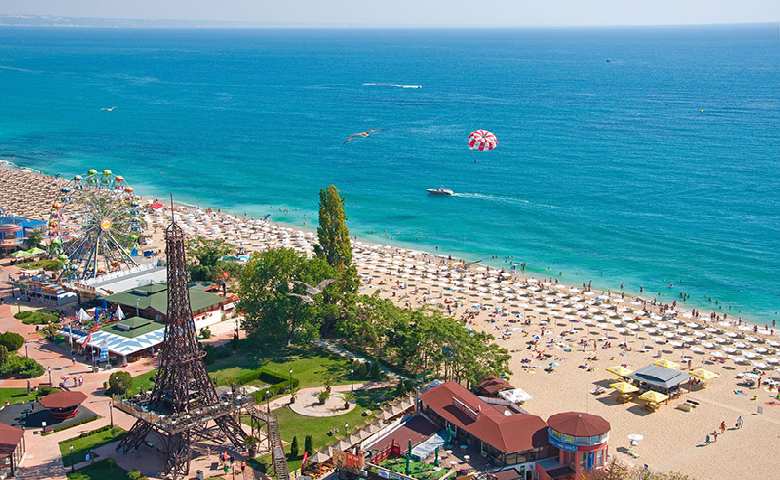 Рост числа туристов на черноморских курортах Болгарии.